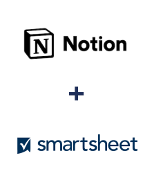 Integración de Notion y Smartsheet