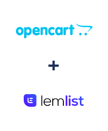 Integración de Opencart y Lemlist