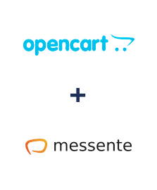Integración de Opencart y Messente