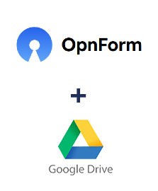 Integración de OpnForm y Google Drive