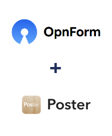 Integración de OpnForm y Poster