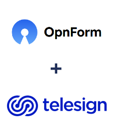 Integración de OpnForm y Telesign