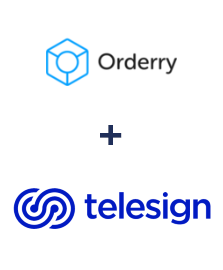 Integración de Orderry y Telesign