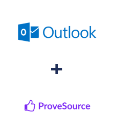 Integración de Microsoft Outlook y ProveSource