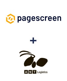 Integración de Pagescreen y ANT-Logistics