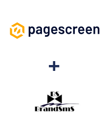 Integración de Pagescreen y BrandSMS 