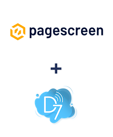Integración de Pagescreen y D7 SMS