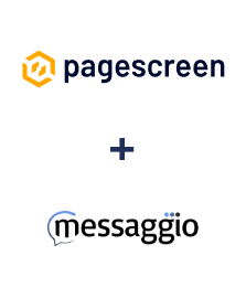 Integración de Pagescreen y Messaggio