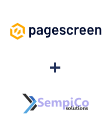 Integración de Pagescreen y Sempico Solutions