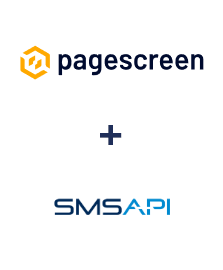 Integración de Pagescreen y SMSAPI