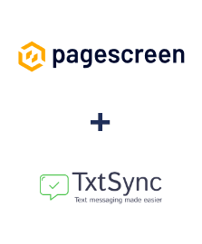 Integración de Pagescreen y TxtSync