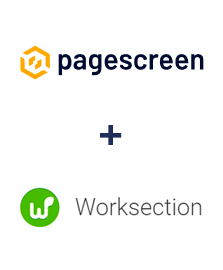 Integración de Pagescreen y Worksection