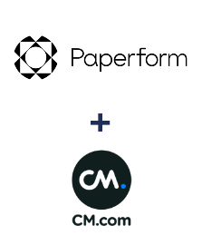 Integración de Paperform y CM.com