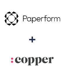 Integración de Paperform y Copper