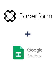 Integración de Paperform y Google Sheets