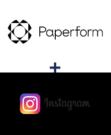 Integración de Paperform y Instagram