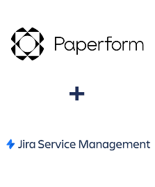 Integración de Paperform y Jira Service Management