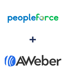 Integración de PeopleForce y AWeber