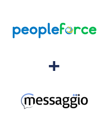 Integración de PeopleForce y Messaggio