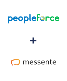 Integración de PeopleForce y Messente