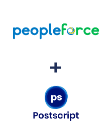 Integración de PeopleForce y Postscript