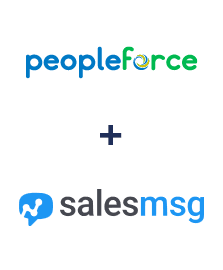 Integración de PeopleForce y Salesmsg