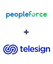 Integración de PeopleForce y Telesign