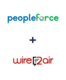 Integración de PeopleForce y Wire2Air