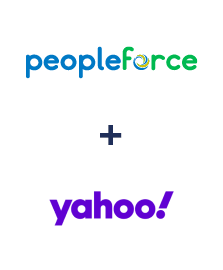 Integración de PeopleForce y Yahoo!