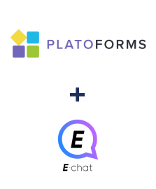 Integración de PlatoForms y E-chat