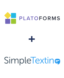 Integración de PlatoForms y SimpleTexting