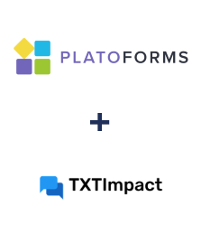 Integración de PlatoForms y TXTImpact