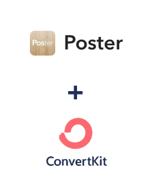 Integración de Poster y ConvertKit