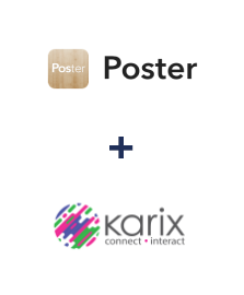 Integración de Poster y Karix