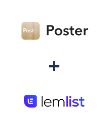 Integración de Poster y Lemlist