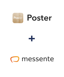 Integración de Poster y Messente