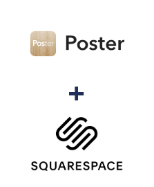 Integración de Poster y Squarespace