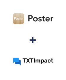 Integración de Poster y TXTImpact