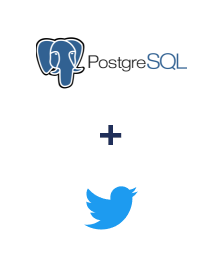 Integración de PostgreSQL y Twitter