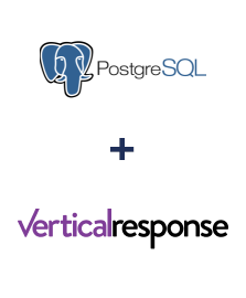 Integración de PostgreSQL y VerticalResponse