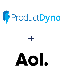 Integración de ProductDyno y AOL