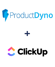 Integración de ProductDyno y ClickUp