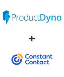 Integración de ProductDyno y Constant Contact