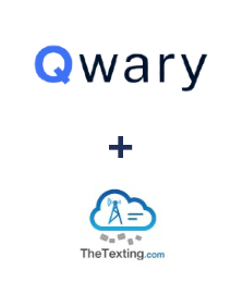 Integración de Qwary y TheTexting