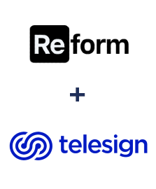 Integración de Reform y Telesign