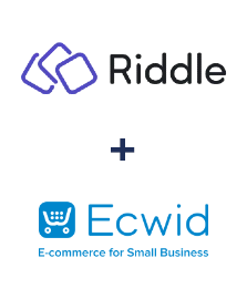 Integración de Riddle y Ecwid