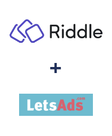 Integración de Riddle y LetsAds