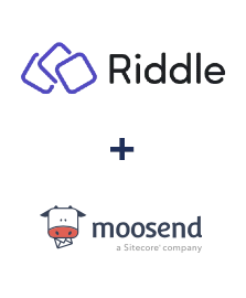 Integración de Riddle y Moosend