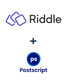 Integración de Riddle y Postscript