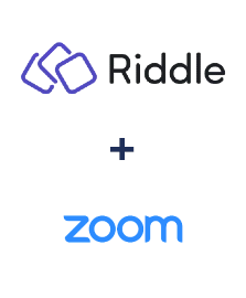 Integración de Riddle y Zoom